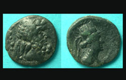 Syria, Seleucis and Pieria, Zeus and Tyche, Time of Augustus